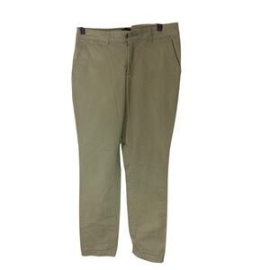 Banana Republic Women's Preppy Girlfriend Fit Bootcut SZ 4 Tan Slacks